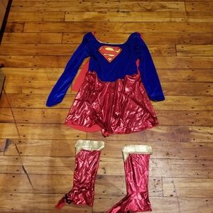 Girls superwoman costume